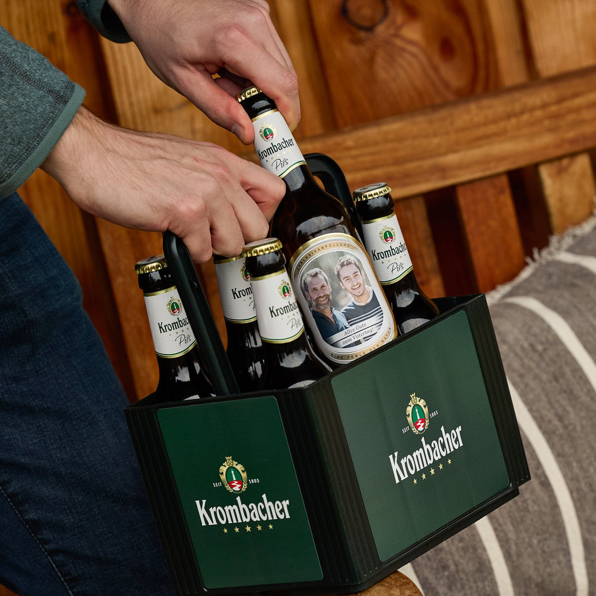 6er Träger "Krombacher"