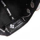 Innenansicht einer Krombacher Snapback Cap mit dem Logo vom Hersteller Bavarian Caps.