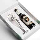 Krombacher Pils Bierflasche und Krombacher Pils Bierglas in Geschenkverpackung mit Aufschrift 'Lieblingsglas'