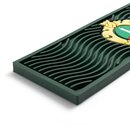 Krombacher Barmatte, schräg und nah fotografiert.