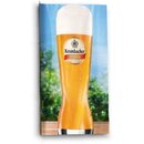 Hissflagge mit Krombacher Weizen Motiv.